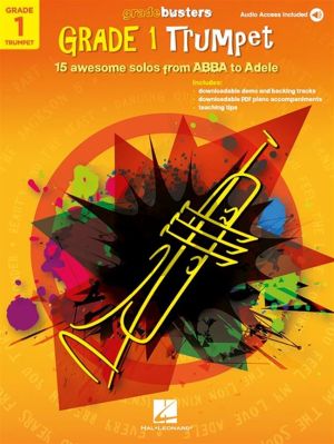 Gradebusters Grade 1 - Trumpet (15 awesome solos from ABBA to Aladdin) (Book with Audio online)