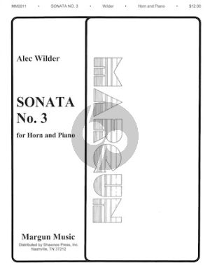 Wilder Sonata No.3 Horn and Piano