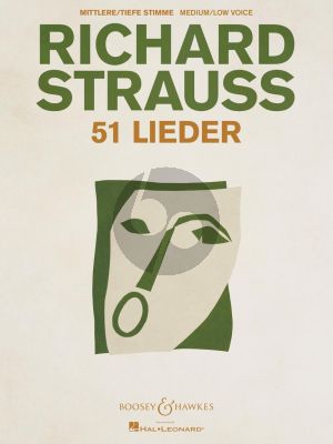 Strauss 51 Lieder Medium / Low Voice and Piano