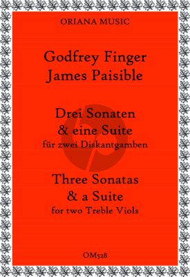 Drei Sonaten und eine Suite 2 Treble Viols (Johanna Valencia und Richard Carter)
