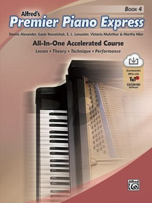 Premier Piano Express, Book 4 (Bk-Audio Online) (All-In-One Accelerated Course)