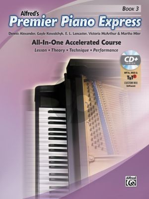 Premier Piano Express, Book 3 (Bk-CD-Online Audio) (All-In-One Accelerated Course)