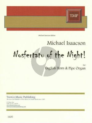 Isaacson Nosferatu of the Night! Englsih Horn and Pipe Organ