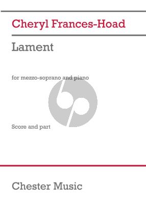 Frances-Hoad Lament for Mezzo-Soprano and Piano