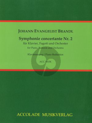 Brandl Symphonie concertante No. 2 C-Dur Klavier-Fagott und Orchester