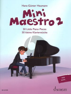 Mini Maestro 2 50 little Piano Pieces (From Baroque to Modern Music for Concerts - Lessons and Exams) (editor H.G. Heumann)