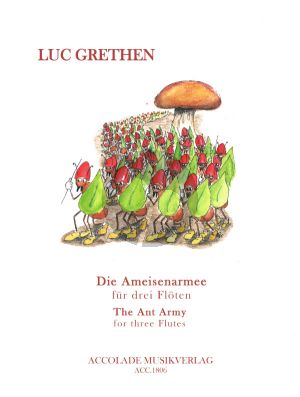 Grethen Die Ameisenarmee für drei Flöten (Part./Stimmen)