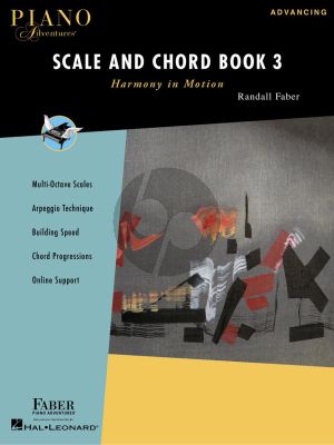 Faber Piano Adventures Scale and Chord Book 3 (Harmony in Motion)