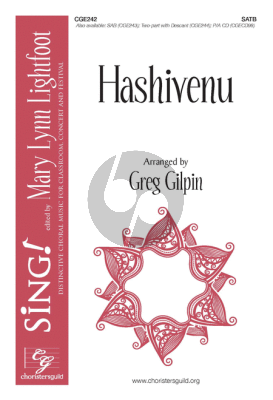 Traditional Hashivenu SATB (Arranged by Greg Gilpin)