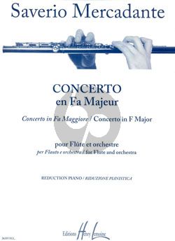 Mercadante Concerto F-major Flute-Orchestra (piano red.) (Gian-Luca Petrucci)