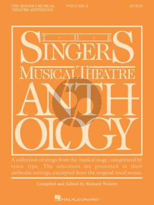 The Singer's Musical Theatre Anthology 3 - Duets (Book only) (edited by Richard Walters)