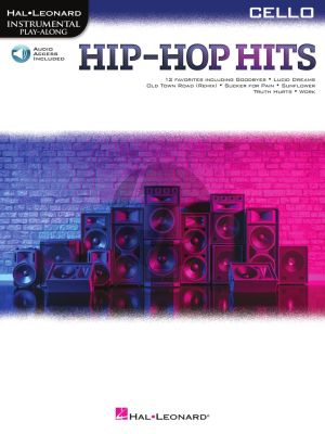Hip-Hop Hits Instrumental Play-Along for Cello (Book with Audio online)