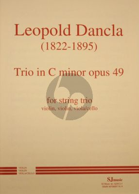 Dancla Trio Op. 49 c-minor 2 Violins and Viola (or Cello) (Score/Parts)