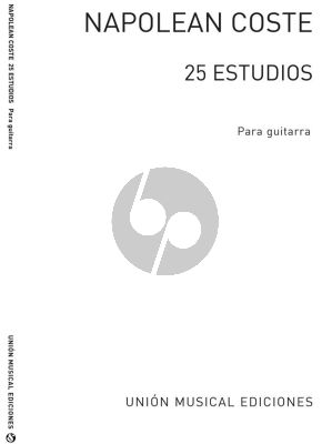 Coste 25 Estudios Para Guitarra