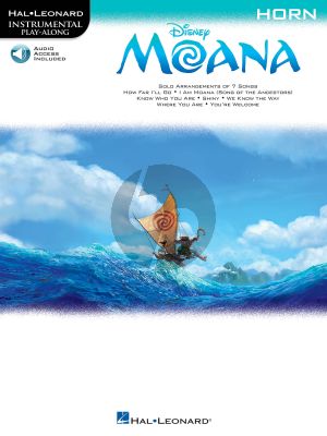 Miranda Moana Instrumental Play-Along Horn (Book with Audio online)