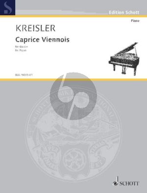 Kreisler Caprice Viennois Op. 2 Piano solo