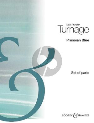 Turnage Prussian Blue Piano, Violin, Viola, Cello & Double Bass (Set of Parts)