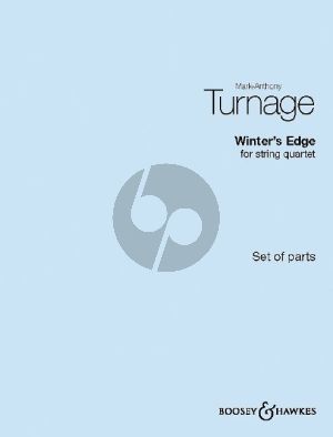 Turnage Winter's Edge for String Quartet (Set of Parts)