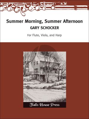 Schocker Summer Morning, Summer Afternoon Flute-Viola and Harp (Score/Parts)