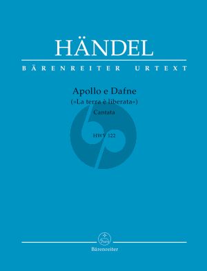 Handel Apollo e Dafne ("La terra è liberata") HWV 122 Klavierauszug (Hans-Joachim Marx)