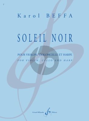 Beffa Soleil Noir Violon-Violoncelle-Harpe
