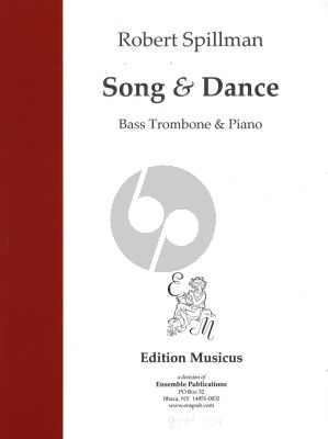 Spillman Song & Dance for Bass Trombone and Piano