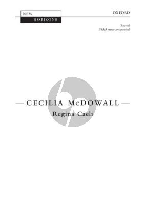 McDowall Regina Caeli (Sacred) SSAA a Cappella
