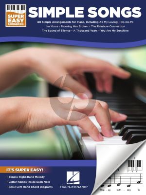 Simple Songs – Super Easy Songbook Piano