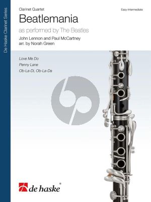Beatlemania for Clarinet Quartet (Score/Parts) (arr. Norah Green)