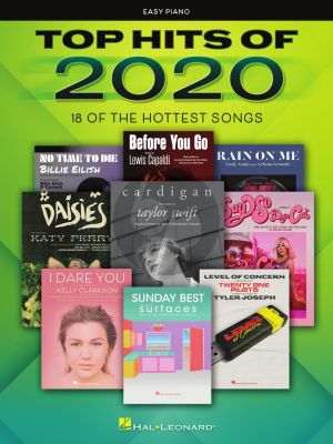 Top Hits of 2020 Easy Piano