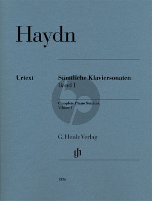 Haydn Samtliche Sonaten Vol.1 Klavier (edited by Georg Feder) (Fingerings by 26 different pianists)
