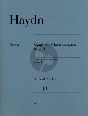 Haydn Samtliche Sonaten Vol.2 Klavier (edited by Georg Feder) (fingerings by 18 different pianists)