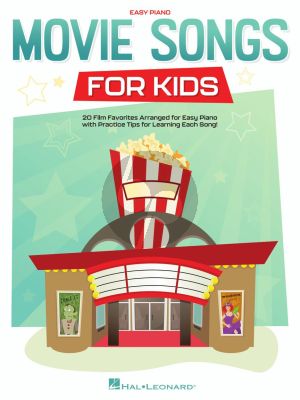 Movie Songs for Kids for Easy Piano