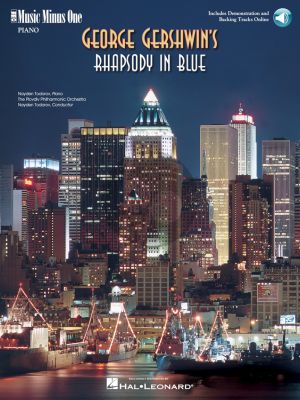 Gershwin Rhapsody in Blue Piano and Orchestra (Book with Audio online) (MMO)