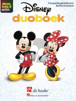 Horen, lezen & spelen - Disney-duoboek 2 Trompetten (Bugel - Althoorn - Bariton - Euphonium TC)