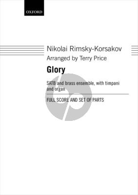 Glory SATB and Brass Ensemble with Timpani and Organ