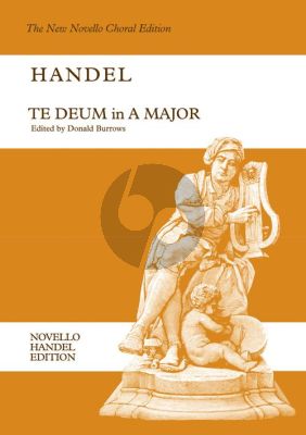 Handel Te Deum A-major HWV 282 ATB soli-SATB-Orchestra (Vocal Score) (Donald Burrows)