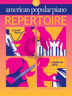 American Popular Piano Repertoire Level 8 (Bk-Cd)