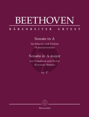 Beethoven Sonata A-major Op. 47 "Kreutzer Sonata" Violin and Piano (Clive Brown)