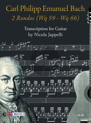 Bach 2 Rondos (Wq 59 - Wq 66) for Guitar (arr. Nicola Jappelli)