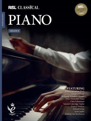RSL Classical Piano Grade 8 (2021) (Book with Audio online)
