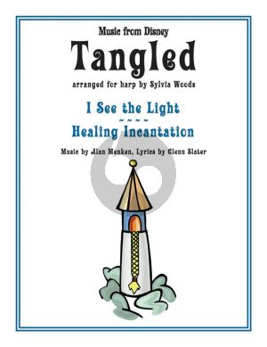 Menken Tangled for Harp (Music From The Disney Motion Picture) (arr. Sylvia Woods)