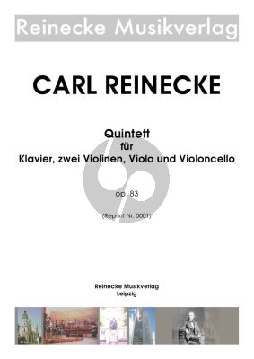 Reinecke Quintett Op. 83 für Klavier, 2 Violinen, Viola und Violoncello (Part./Stimmen)