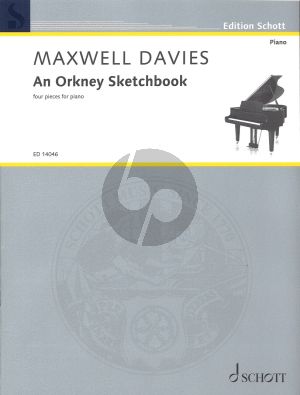 Maxwell Davies An Orkney Sketchbook for Piano Solo