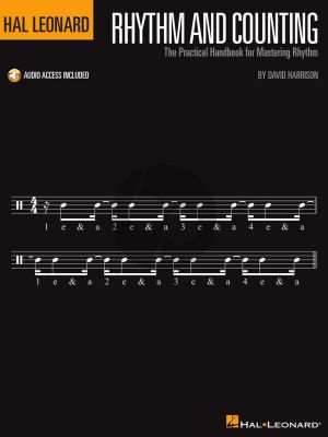Harrison Hal Leonard Rhythm and Counting (The Practical Handbook for Mastering Rhythm) (Book with Audio online)