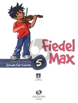 Holzer Rhomberg Fiedel Max für Violine - Schule Vol. 5 Book with Audio Online