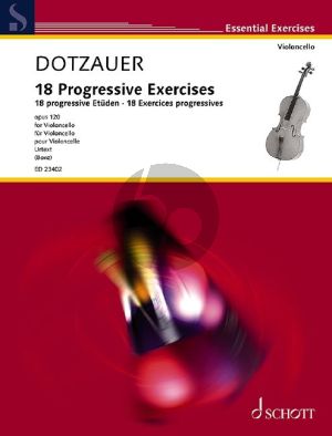 Dotzauer 18 Progressive Exercises Op. 120 Violoncello (Tobias Bonz)