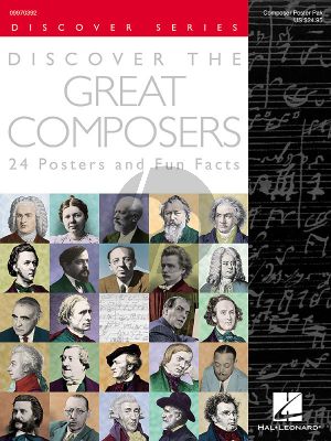 Miscellaneous Discover the Great Composers - A Set of 24 Posters