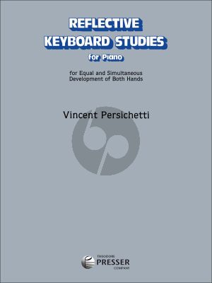 Persichetti Reflective Keyboard Studies for Piano