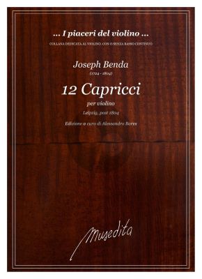 Benda 12 Capricci Violino (edited by Alessandro Bares)